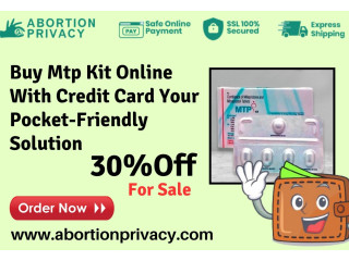 Buy Mtp Kit Online With Credit Card Your Pocket-Friendly Solution